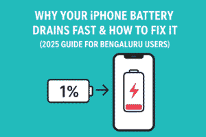 iPhone battery draining fast
