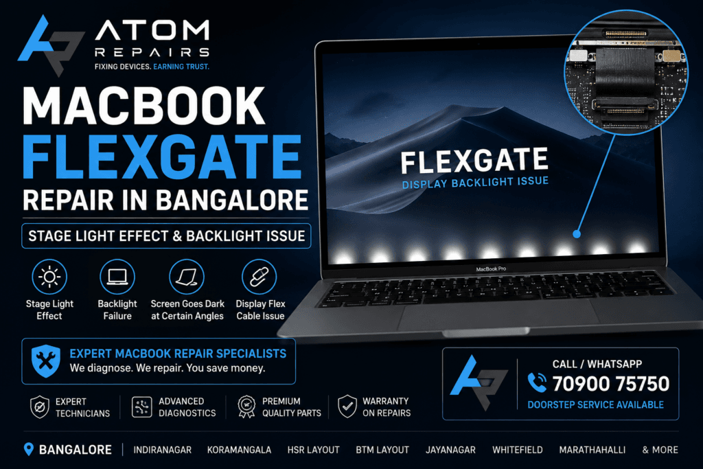 MacBook Flexgate Repair in Bangalore